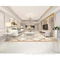 White Micro Crystal Composite Panel Floor Tile